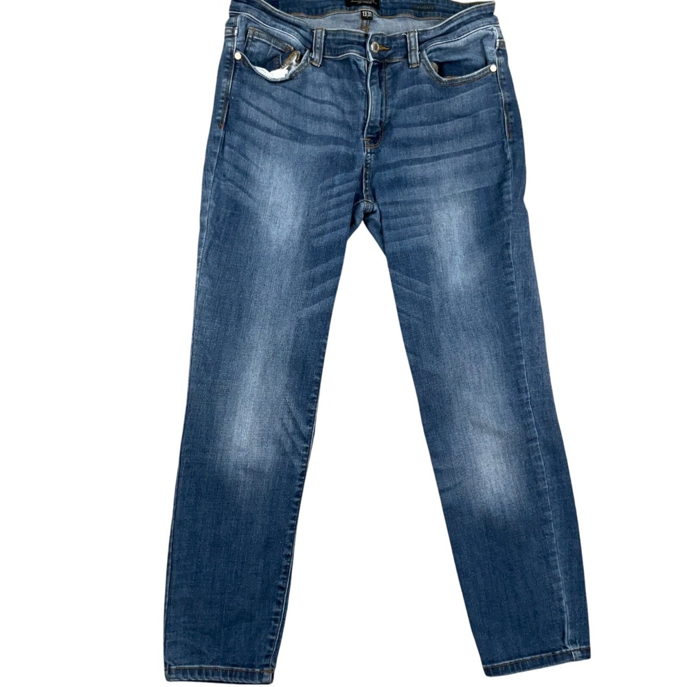 Judy Blue LA Jeans Women‎ 13/31 Blue JB82103MD Relaxed Stonewash Stretch Denim